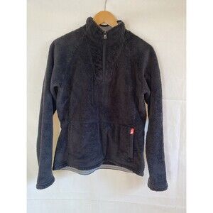 The North Face  Osito Sweater Jacket  M women  1/4 Zip Black M